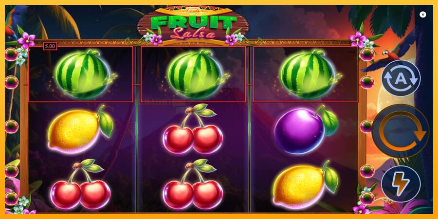 Fruit Salsa игрална машина за пари, снимка 3