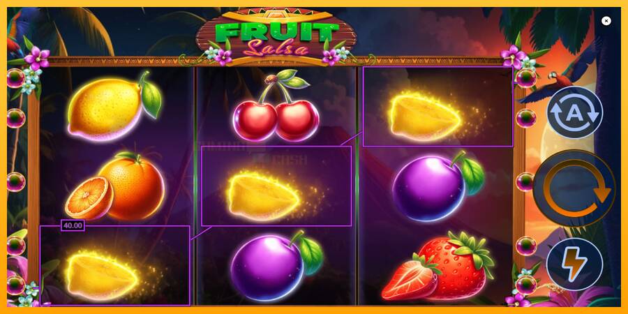 Fruit Salsa игрална машина за пари, снимка 4