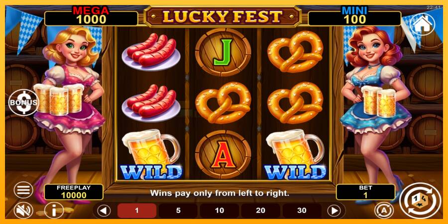 Lucky Fest Hold & Win игрална машина за пари, снимка 1