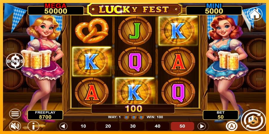 Lucky Fest Hold & Win игрална машина за пари, снимка 3