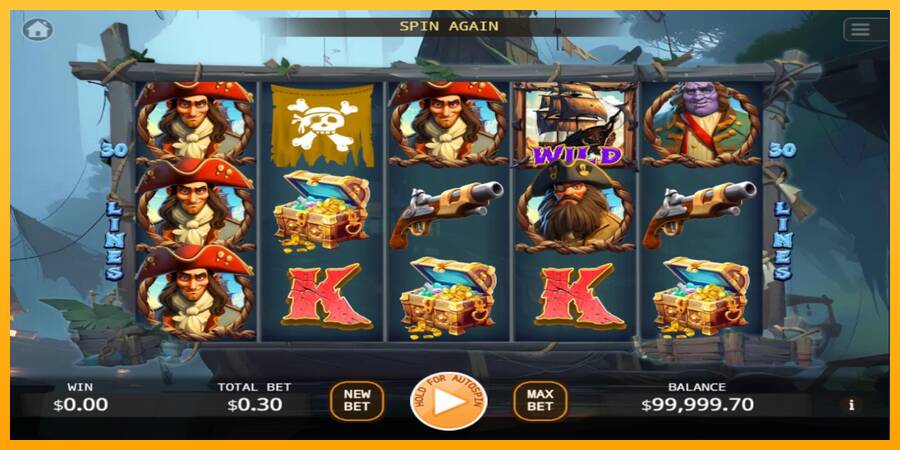 Pirates Treasure Quest игрална машина за пари, снимка 1