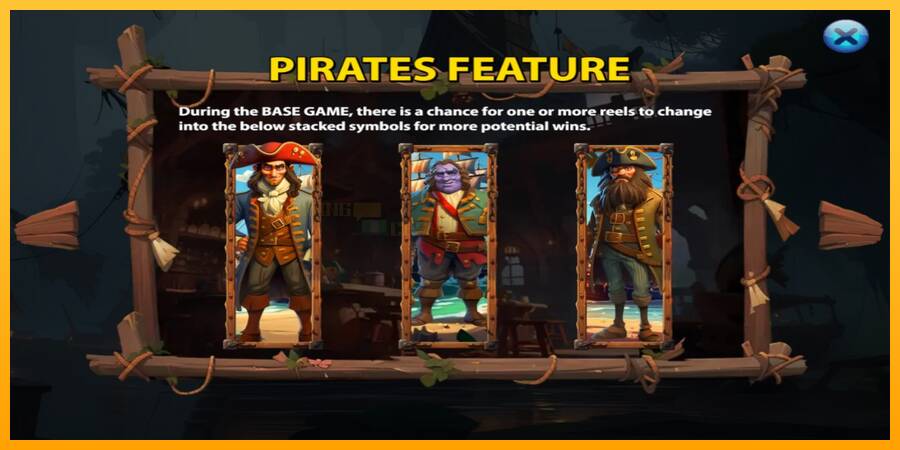 Pirates Treasure Quest игрална машина за пари, снимка 5