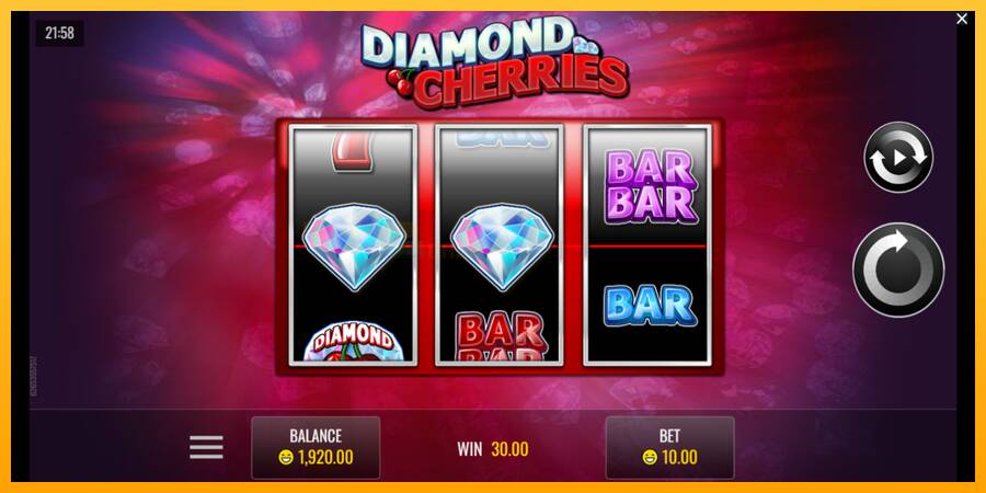 Diamond Cherries игрална машина за пари, снимка 2