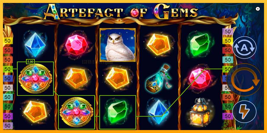 Artefact of Gems игрална машина за пари, снимка 2