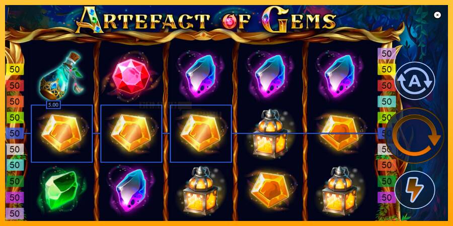 Artefact of Gems игрална машина за пари, снимка 4