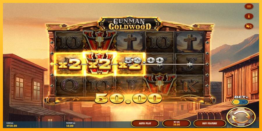 The Gunman of Goldwood игрална машина за пари, снимка 3