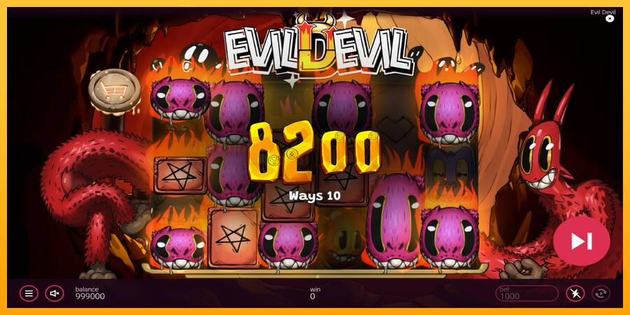 Evil Devil игрална машина за пари, снимка 3