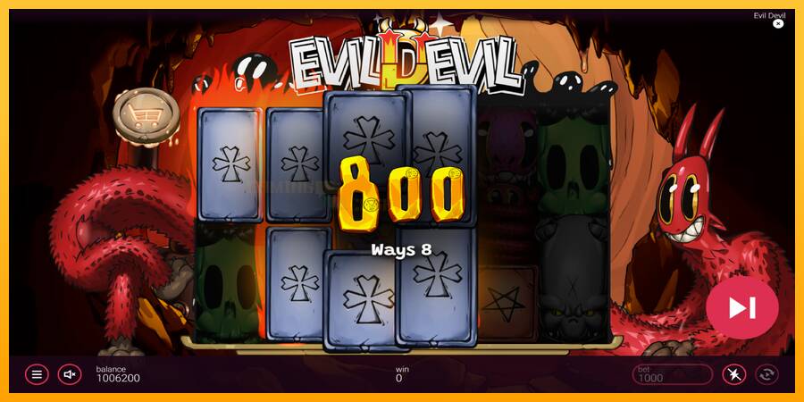 Evil Devil игрална машина за пари, снимка 4