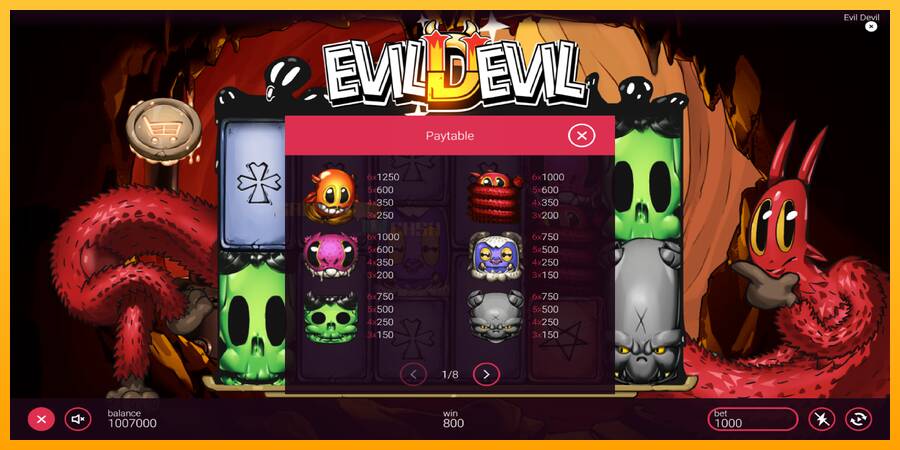 Evil Devil игрална машина за пари, снимка 5