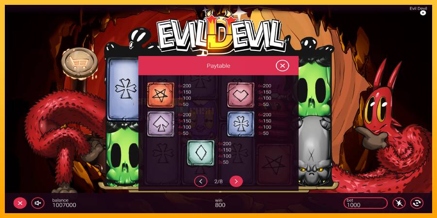 Evil Devil игрална машина за пари, снимка 6