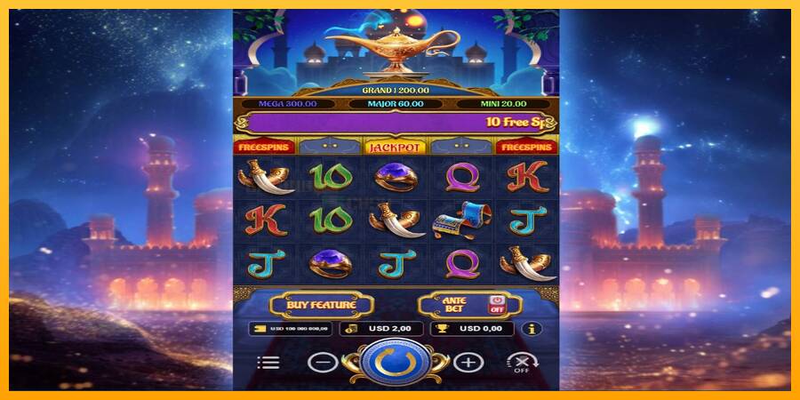 Wishes of the Genie игрална машина за пари, снимка 1