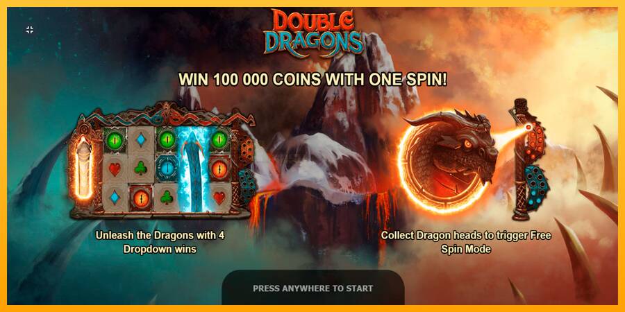 Double Dragons игрална машина за пари, снимка 1