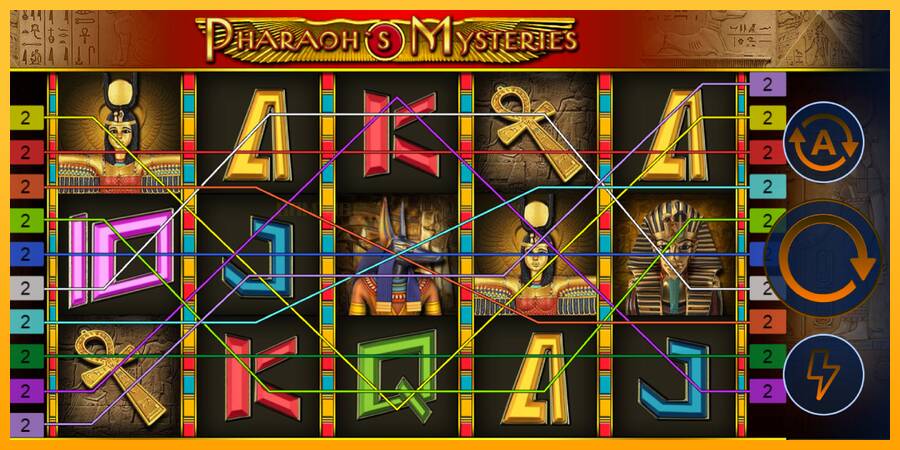 Pharaohs Mysteries игрална машина за пари, снимка 1