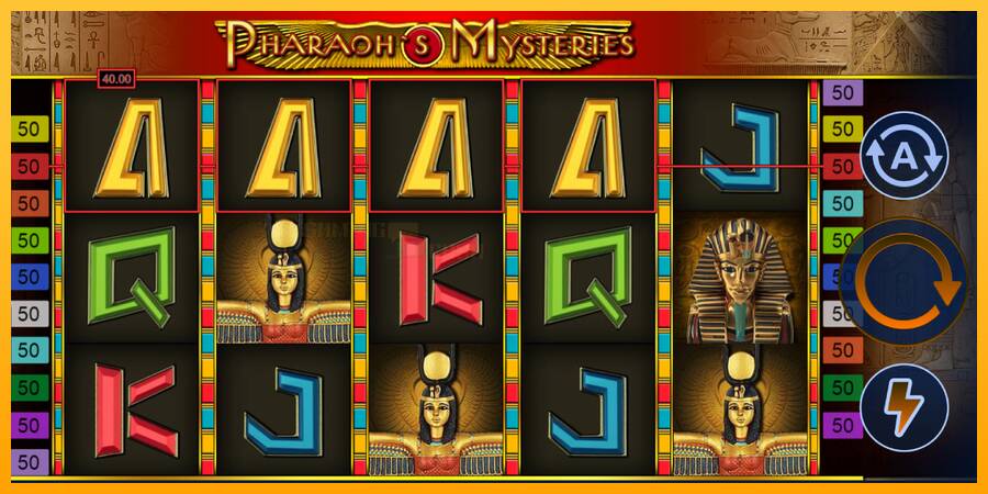 Pharaohs Mysteries игрална машина за пари, снимка 4