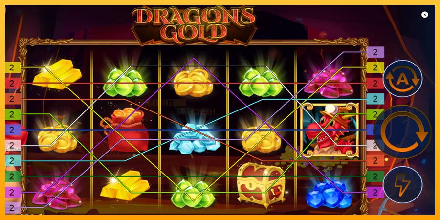 Dragons Gold SL игрална машина за пари, снимка 1