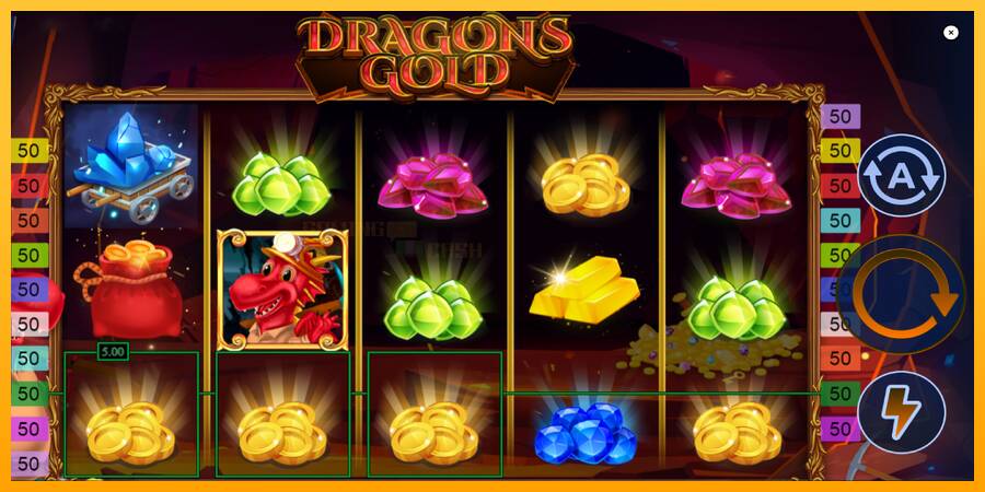 Dragons Gold SL игрална машина за пари, снимка 2