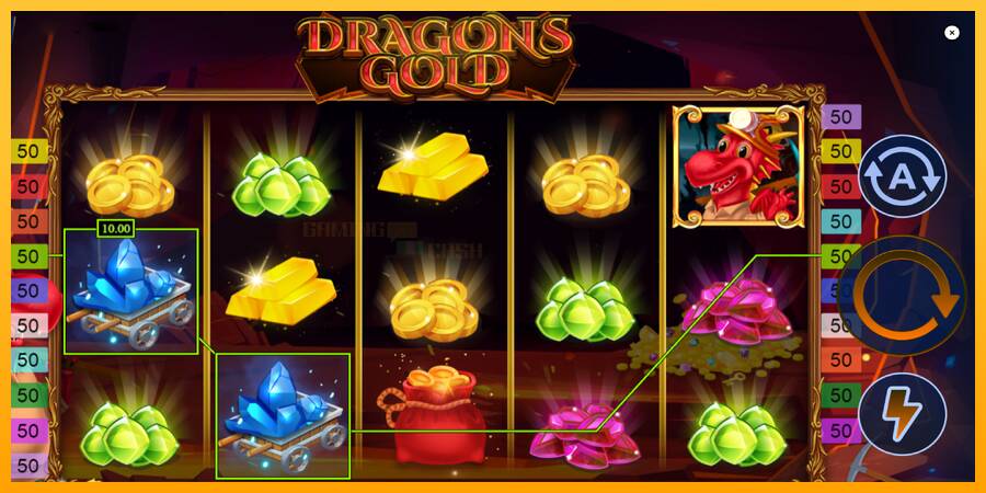 Dragons Gold SL игрална машина за пари, снимка 4