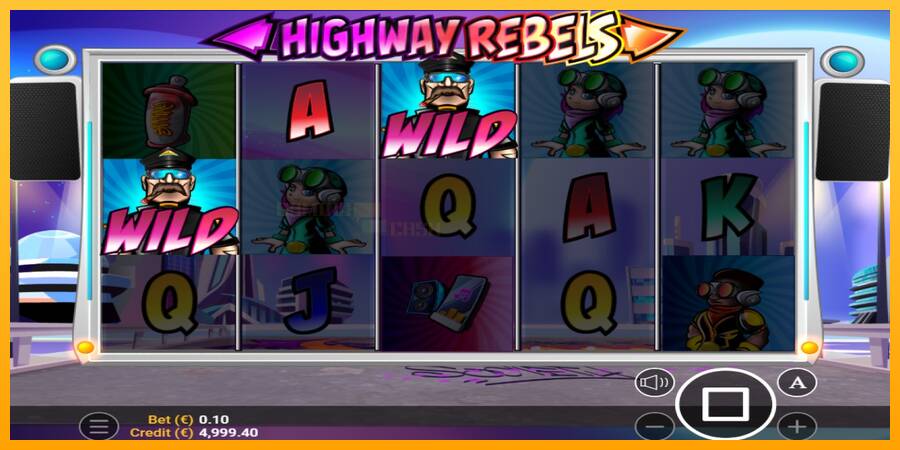 Highway Rebels игрална машина за пари, снимка 2