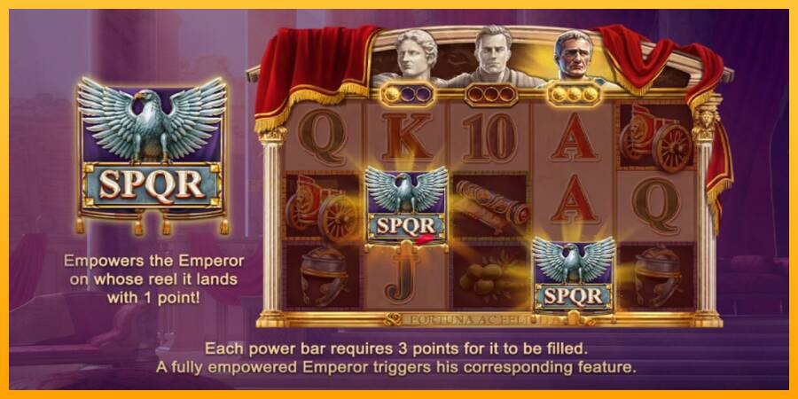 Roman Emperors игрална машина за пари, снимка 7