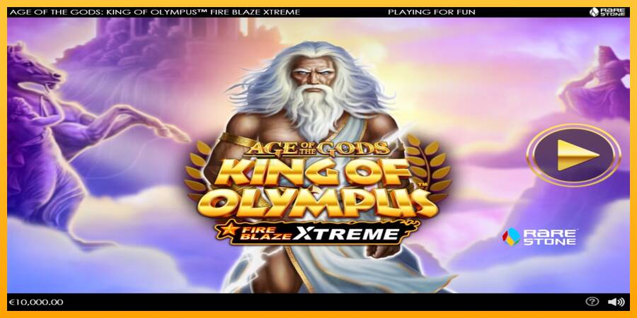 Age of the Gods: King of Olympus Fire Blaze Xtreme игрална машина за пари, снимка 1