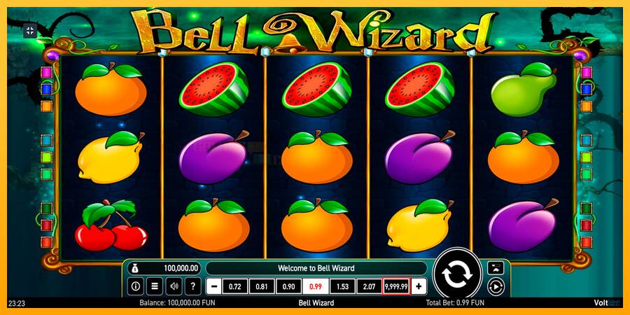 Bell Wizard игрална машина за пари, снимка 1