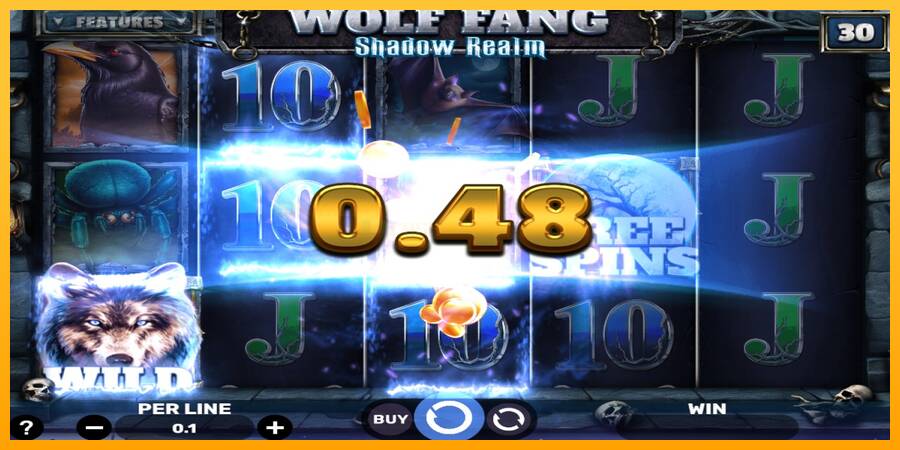 Wolf Fang - Shadow Realm игрална машина за пари, снимка 2