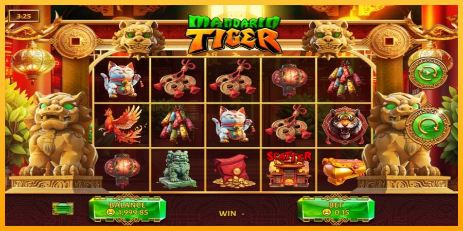 Mandarin Tiger игрална машина за пари, снимка 2