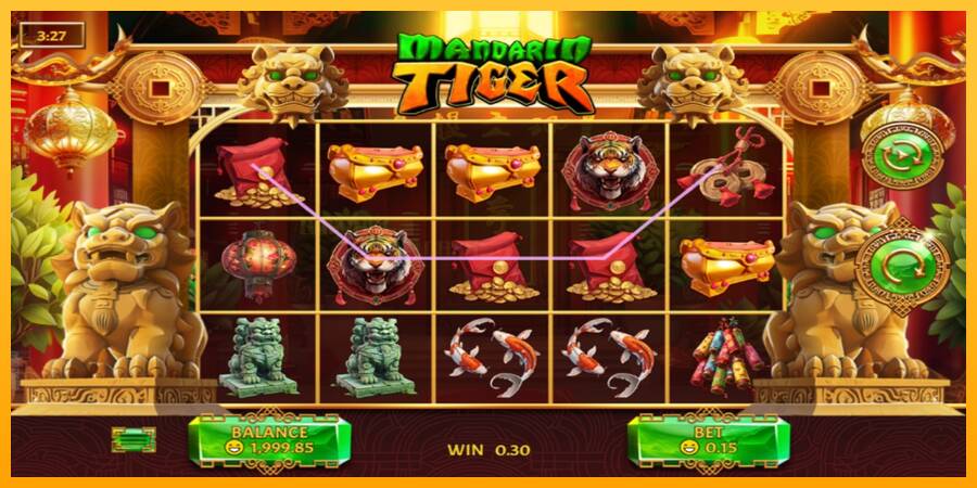 Mandarin Tiger игрална машина за пари, снимка 3