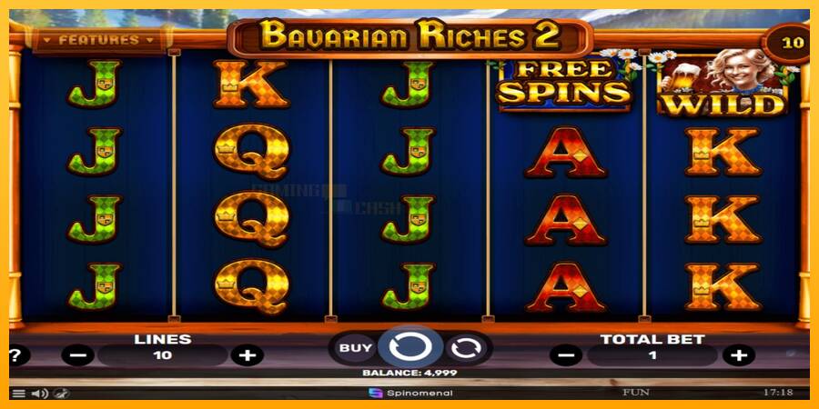 Bavarian Riches 2 игрална машина за пари, снимка 2