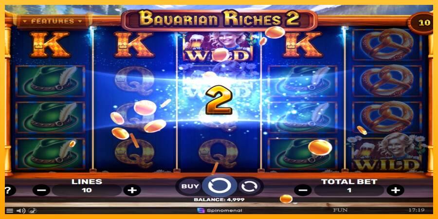 Bavarian Riches 2 игрална машина за пари, снимка 3