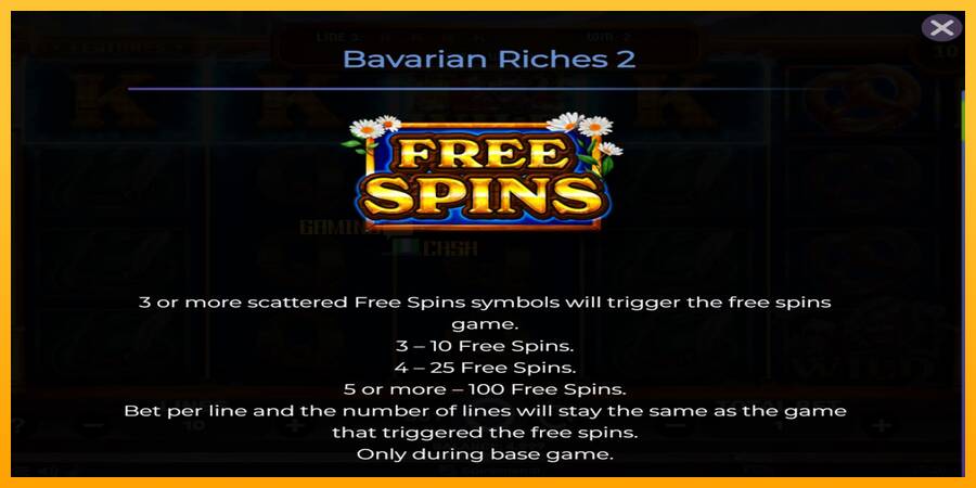 Bavarian Riches 2 игрална машина за пари, снимка 4