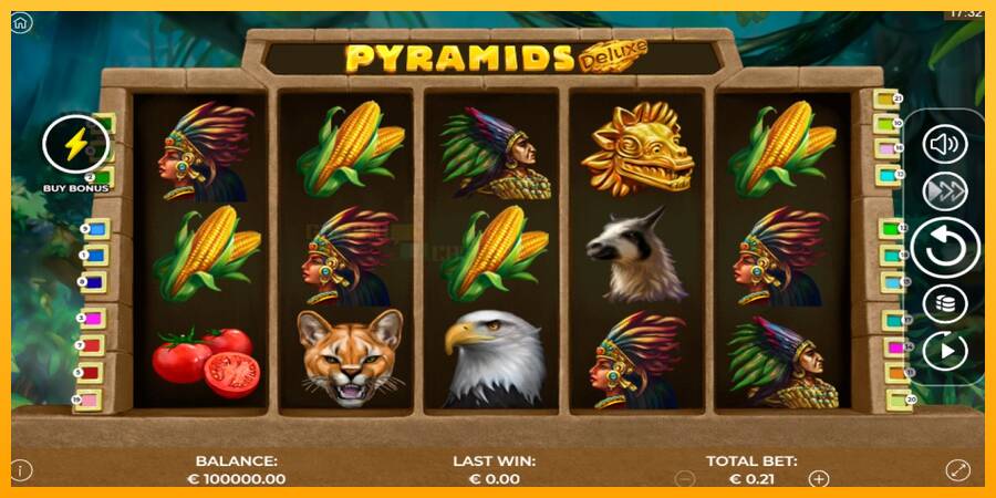 Pyramids Deluxe игрална машина за пари, снимка 1