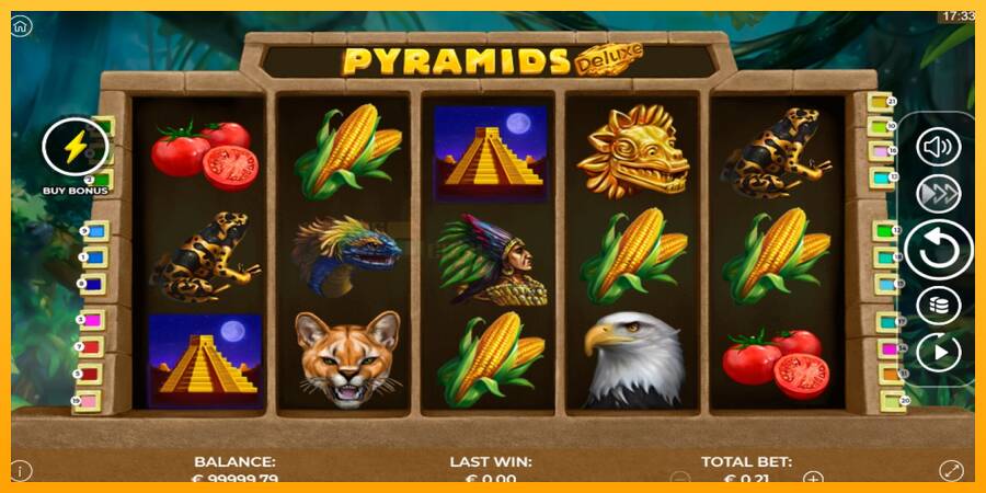 Pyramids Deluxe игрална машина за пари, снимка 2