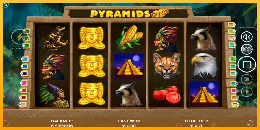 Pyramids Deluxe игрална машина за пари, снимка 3