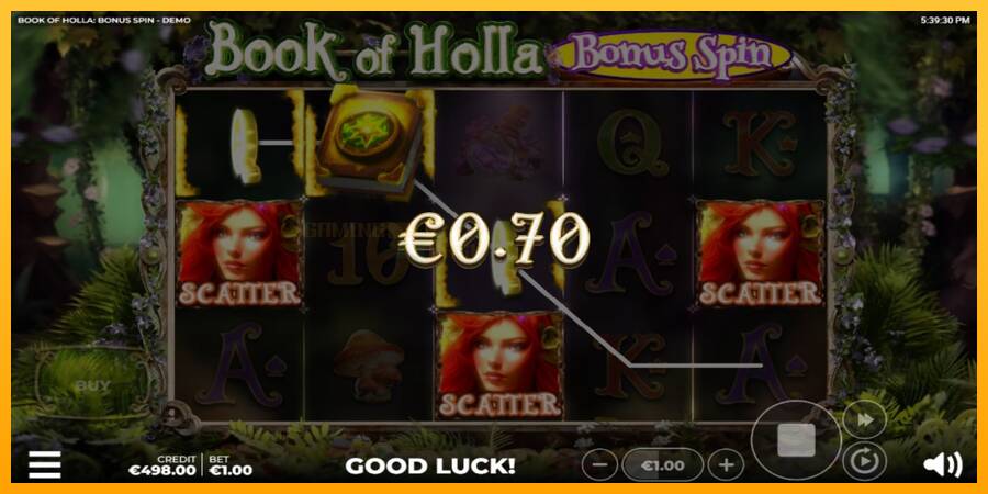 Book of Holla: Bonus Spin игрална машина за пари, снимка 3