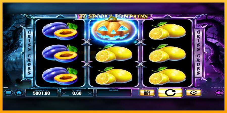 27 Spooky Pumpkins игрална машина за пари, снимка 4