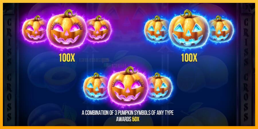 27 Spooky Pumpkins игрална машина за пари, снимка 6