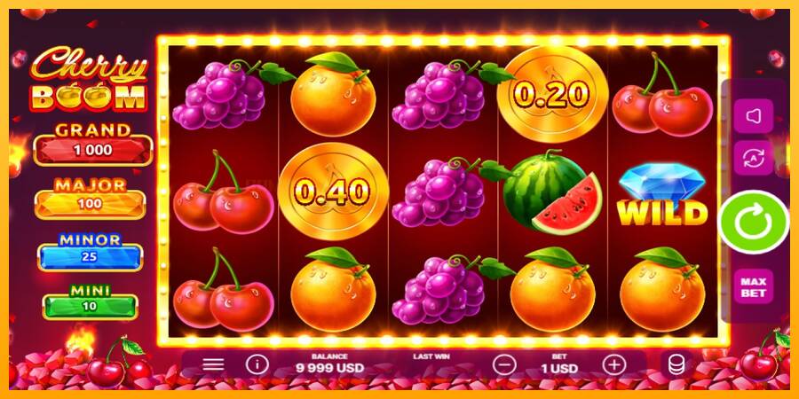 Cherry Boom игрална машина за пари, снимка 2