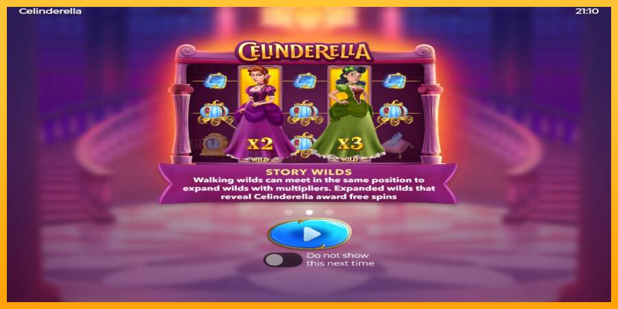 Celinderella игрална машина за пари, снимка 1