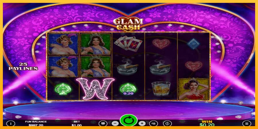 Glam Cash игрална машина за пари, снимка 3