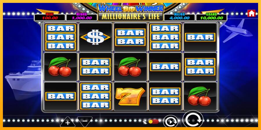 Wheel Big Winner Millionaires Life игрална машина за пари, снимка 1