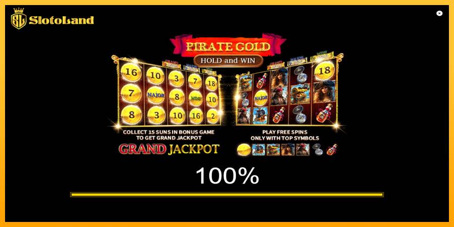 Pirate Gold Hold and Win игрална машина за пари, снимка 1