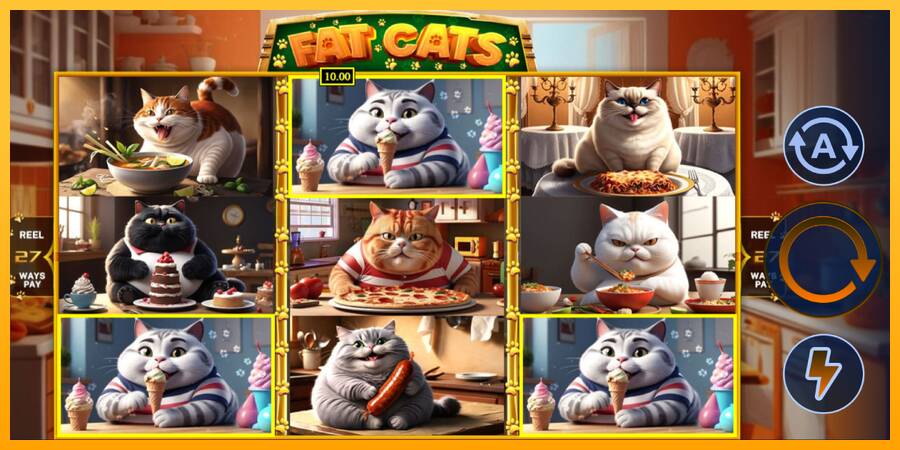 Fat Cats игрална машина за пари, снимка 3