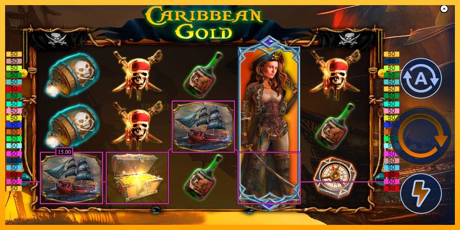 Caribbean Gold. игрална машина за пари, снимка 2