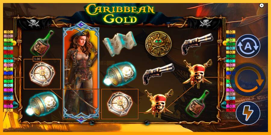 Caribbean Gold. игрална машина за пари, снимка 4