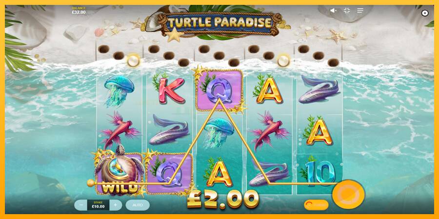 Turtle Paradise игрална машина за пари, снимка 3