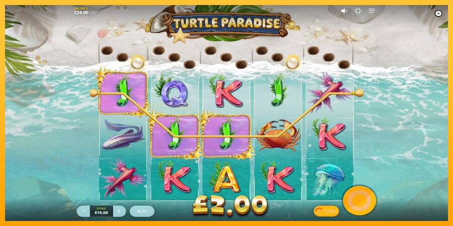 Turtle Paradise игрална машина за пари, снимка 4