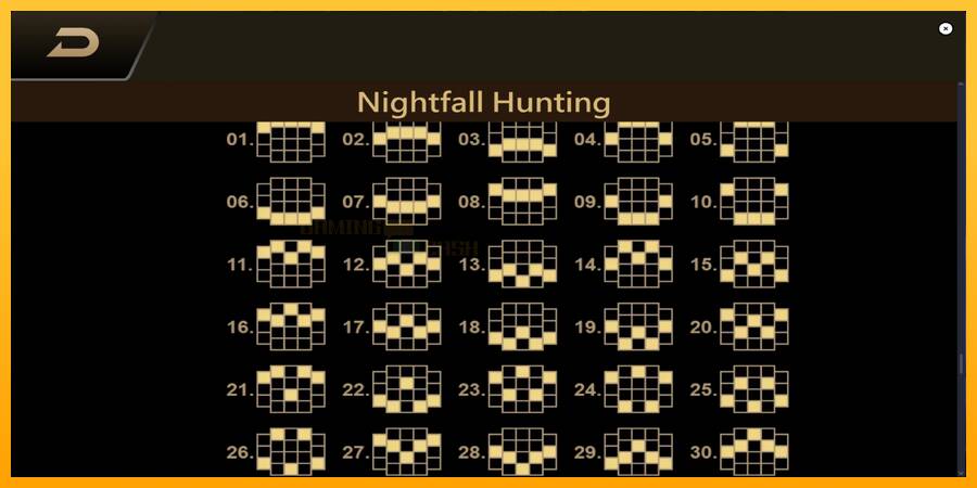 Nightfall Hunting игрална машина за пари, снимка 7