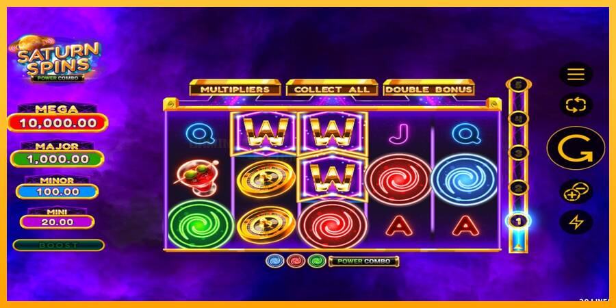 Saturn Spins Power Combo игрална машина за пари, снимка 1