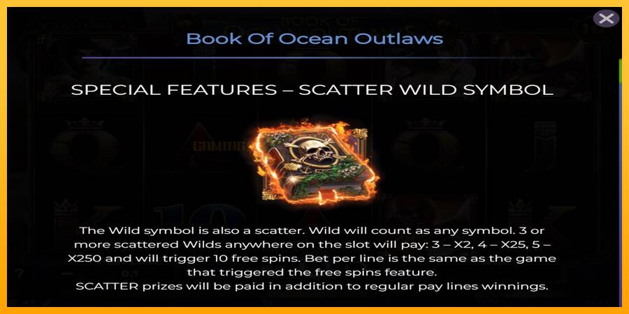 Book of Ocean Outlaws игрална машина за пари, снимка 4